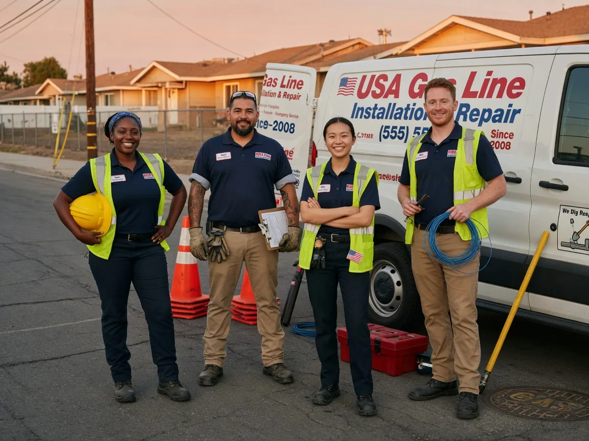 Gas Line Installation company in Larimer, PA